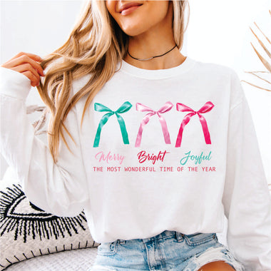Merry Bright Joyful Bows