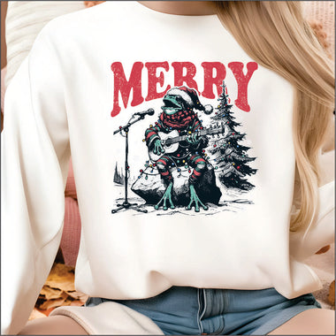 Merry Frog DTF Transfer