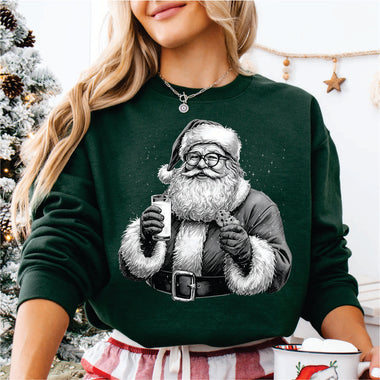 Milk & Cookies Santa