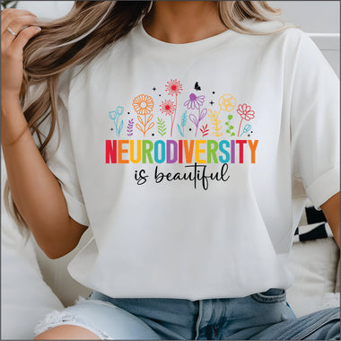 Neurodiversity is Beautiful DTF Transfer