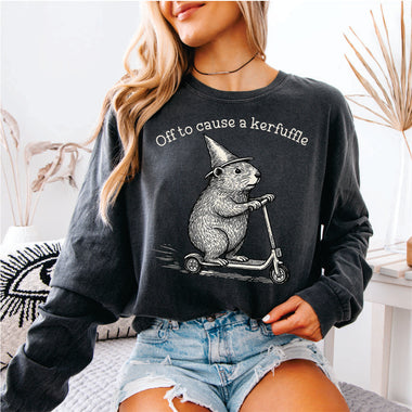 Off to Cause a Kerfuffle