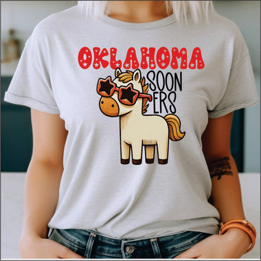 Oklahoma Mascot DTF Transfer