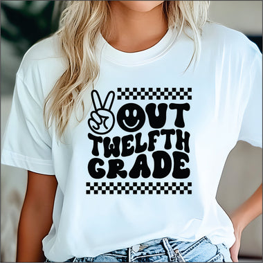 Peace Out 12th DTF Transfer