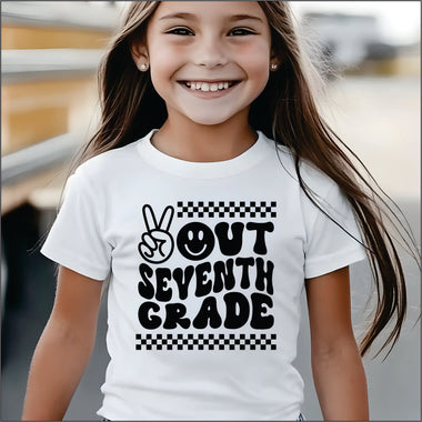 Peace Out 7th DTF Transfer