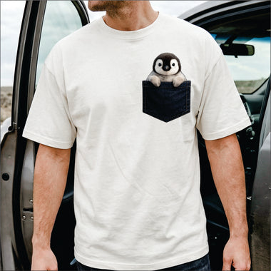 Pocket Penguin DTF Transfer