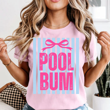 Preppy Pool Bum DTF Transfer