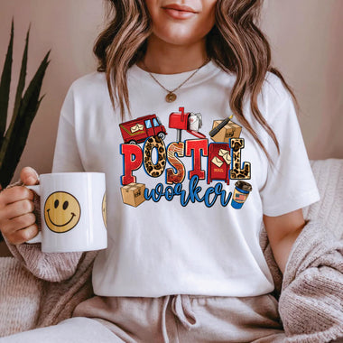 Postal Worker DTF Transfer