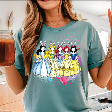 Princess Bunnies DTF Transfer