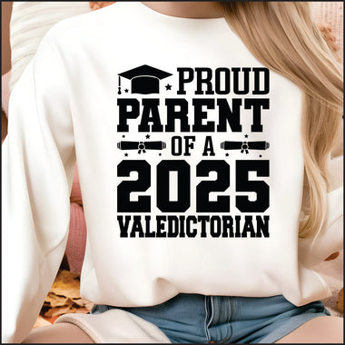 Proud Parent of a Valedictorian DTF Transfer