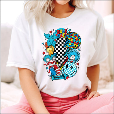 Reading Across America Seussville DTF Transfer