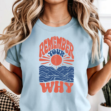 Retro Remember Your Why DTF Transfer