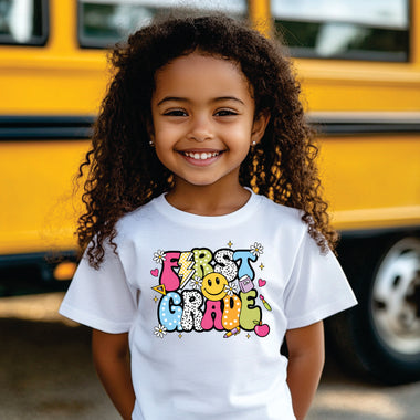 Retro School Pattern First
