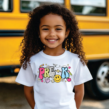 Retro School Pattern Pre K