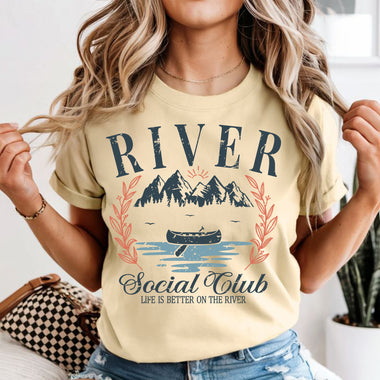 River Social Club DTF Transfer