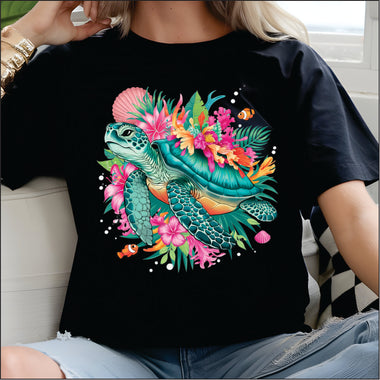 Sea Turtle DTF Transfer