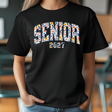 Senior 2027 Floral DTF Transfer
