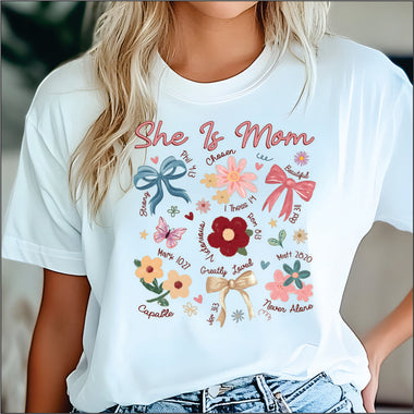 She is Mom DTF Transfers