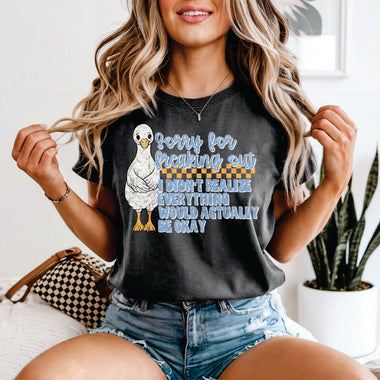 Sorry for Freaking Out I Didn't Realize Everything would be Okay