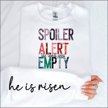 Spoiler Alert the Tomb Was Empty DTF Transfer