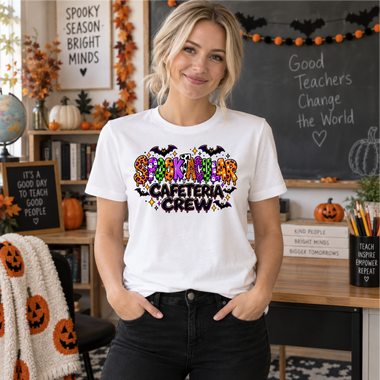 Spooktacular Cafeteria Crew DTF Transfer