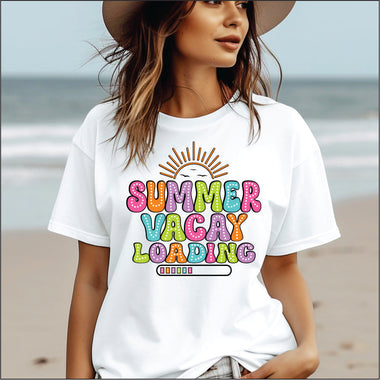 Summer Vacay Loading DTF Transfer