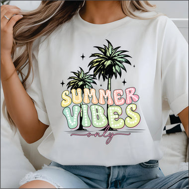 Summer Vibes Only DTF Transfer