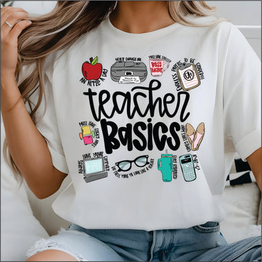 Teacher Basics DTF Transfer