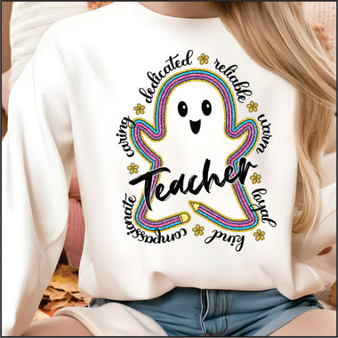 Teacher Ghost DTF Transfer