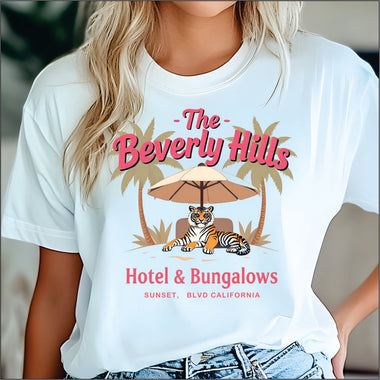 The Beverly Hills Hotel DTF Transfer