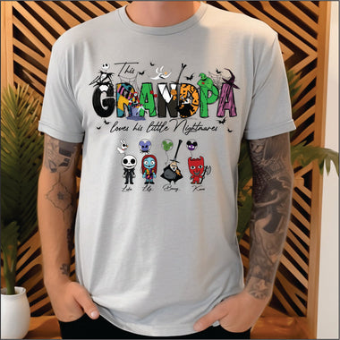 Custom This Grandpa Loves her Little Monsters - w 4 characters