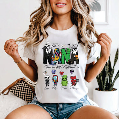 Custom This Nana Loves her Little Monsters - w 4 characters