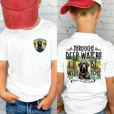 Through Deep Waters 2 part DTF Transfer