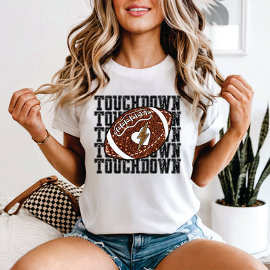 Touchdown Glitter Football