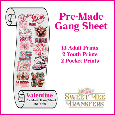 Valentine Gang Sheet