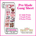 Valentine Gang Sheet