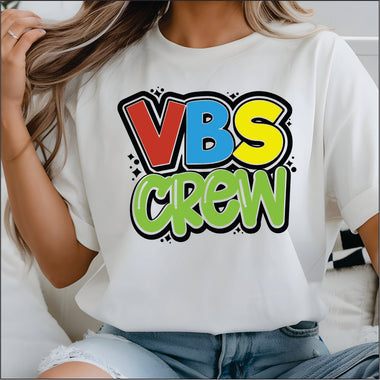 VBS Crew Colorful DTF Transfer