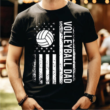 Volleyball Dad Flag