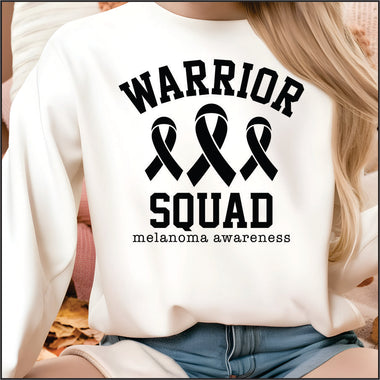 Warrior Squad Melanoma Awareness DTF Transfer