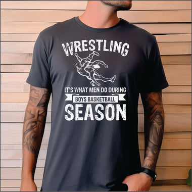 Wrestling, what Men do during Boys Basketball DTF Transfer