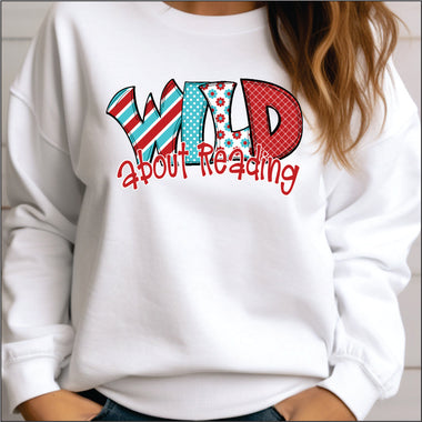 Wild about Reading DTF Transfer