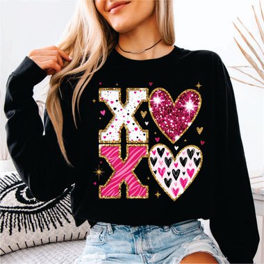 XOXO Stacked Patterns