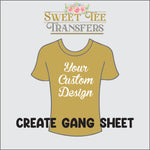 Create Custom DTF Gang Sheets 22"x12" up to 22" x 96"
