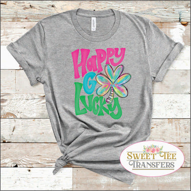 Happy Go Lucky St. Patrick's Day DTF Transfer