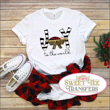 Joy to the World (Baby Jesus) Digital Heat Transfer