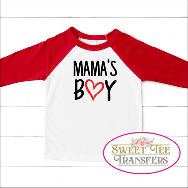 Mama's Boy 7" Digital Heat Transfer