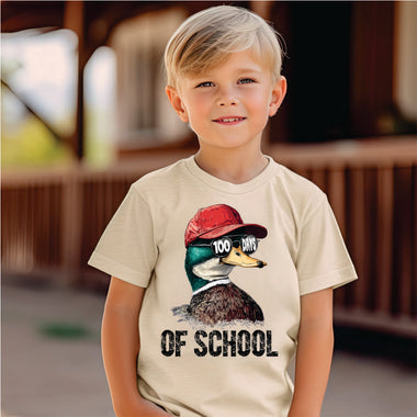100 Days of School Duck