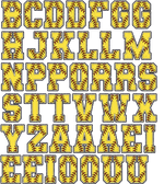 Softball 2" Letter Set DTF Transfer