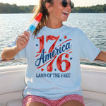 Vintage 1776 America  DTF Transfer