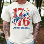 Vintage 1776 America  DTF Transfer