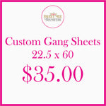 Create Custom DTF Gang Sheets 22.5"x12" up to 22.5" x 96"